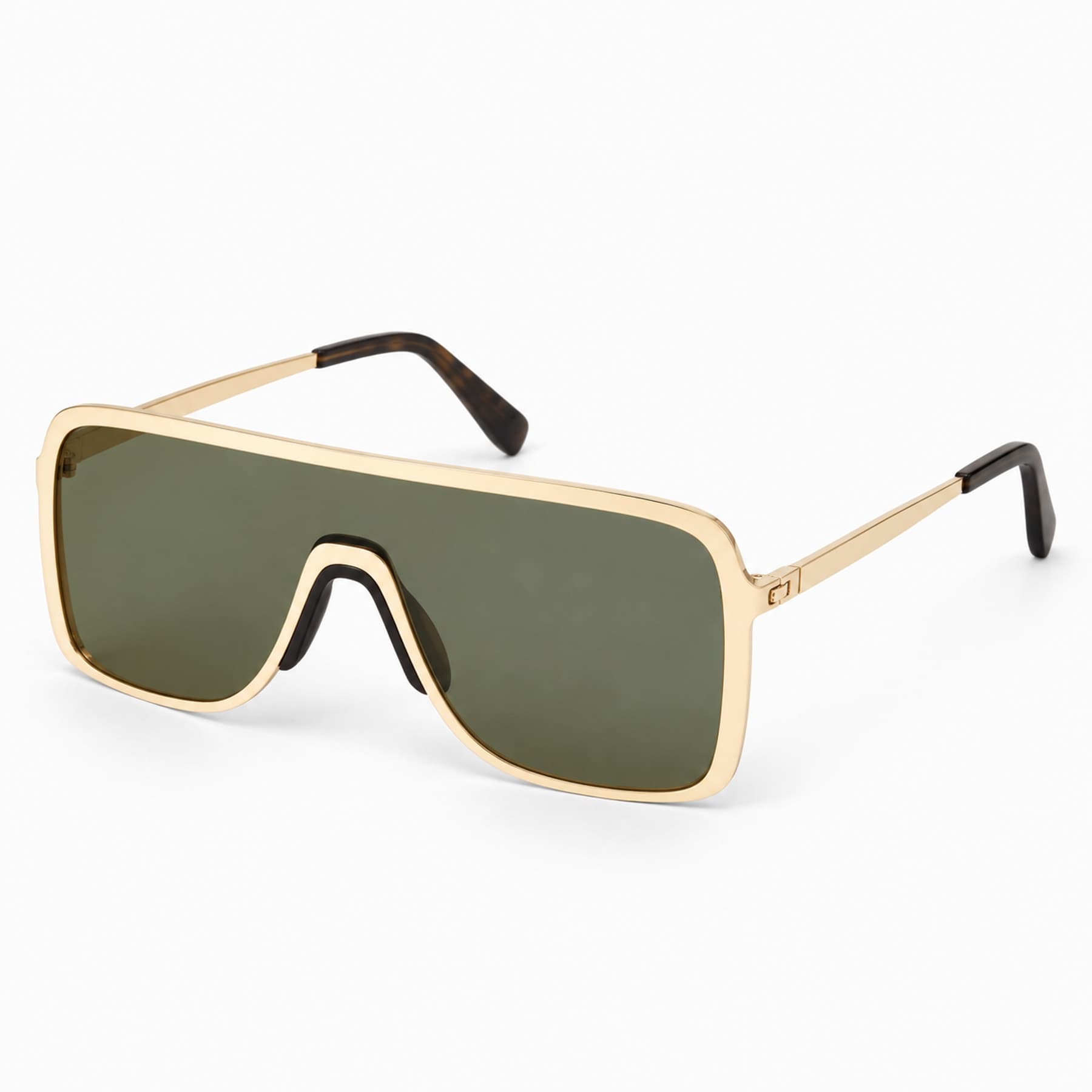 Fendi - Eclipse Gold Colored Metal Sunglasses (FOL168) FOL168V1TF1YBC