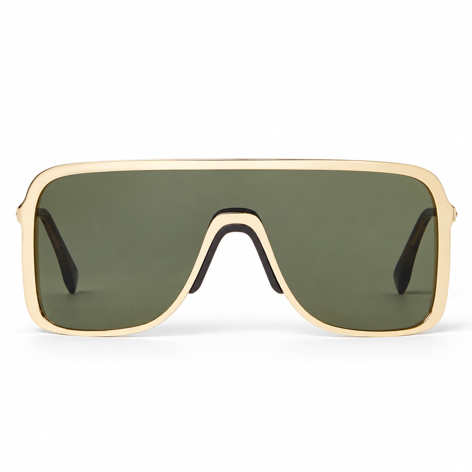 Fendi - Eclipse Gold Colored Metal Sunglasses (FOL168) FOL168V1TF1YBC alternate view