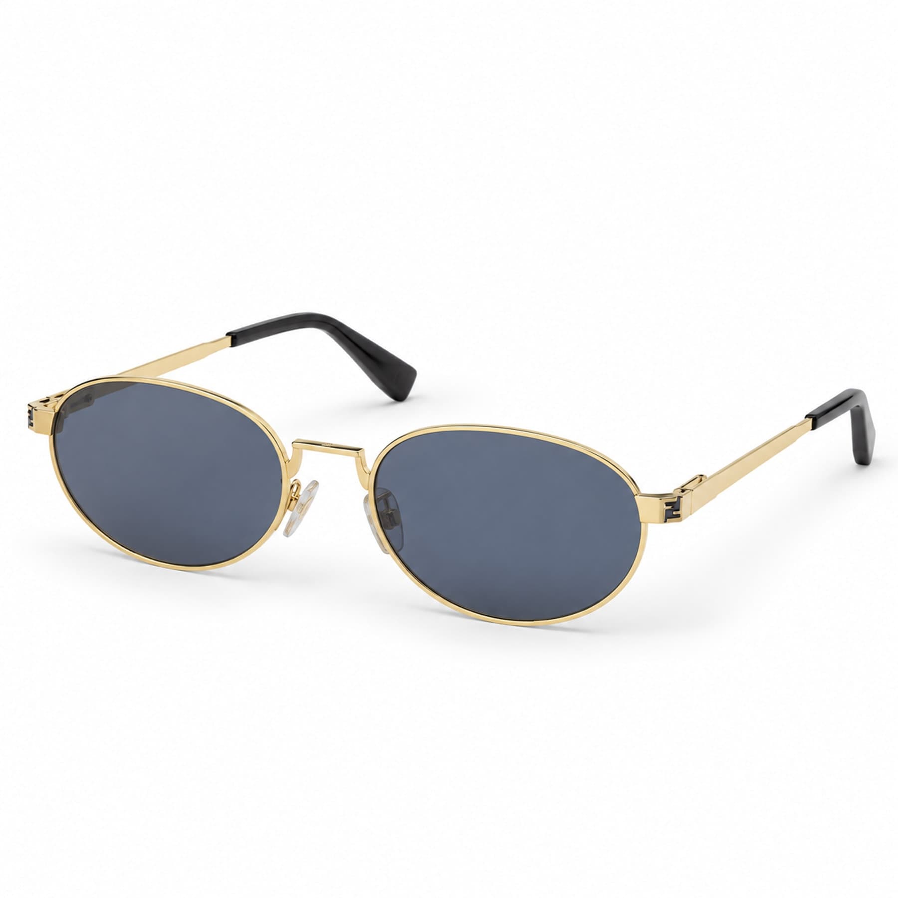 Fendi - Sky Gold Colored Metal Sunglasses (FOL586) FOL586V1TF1XKO