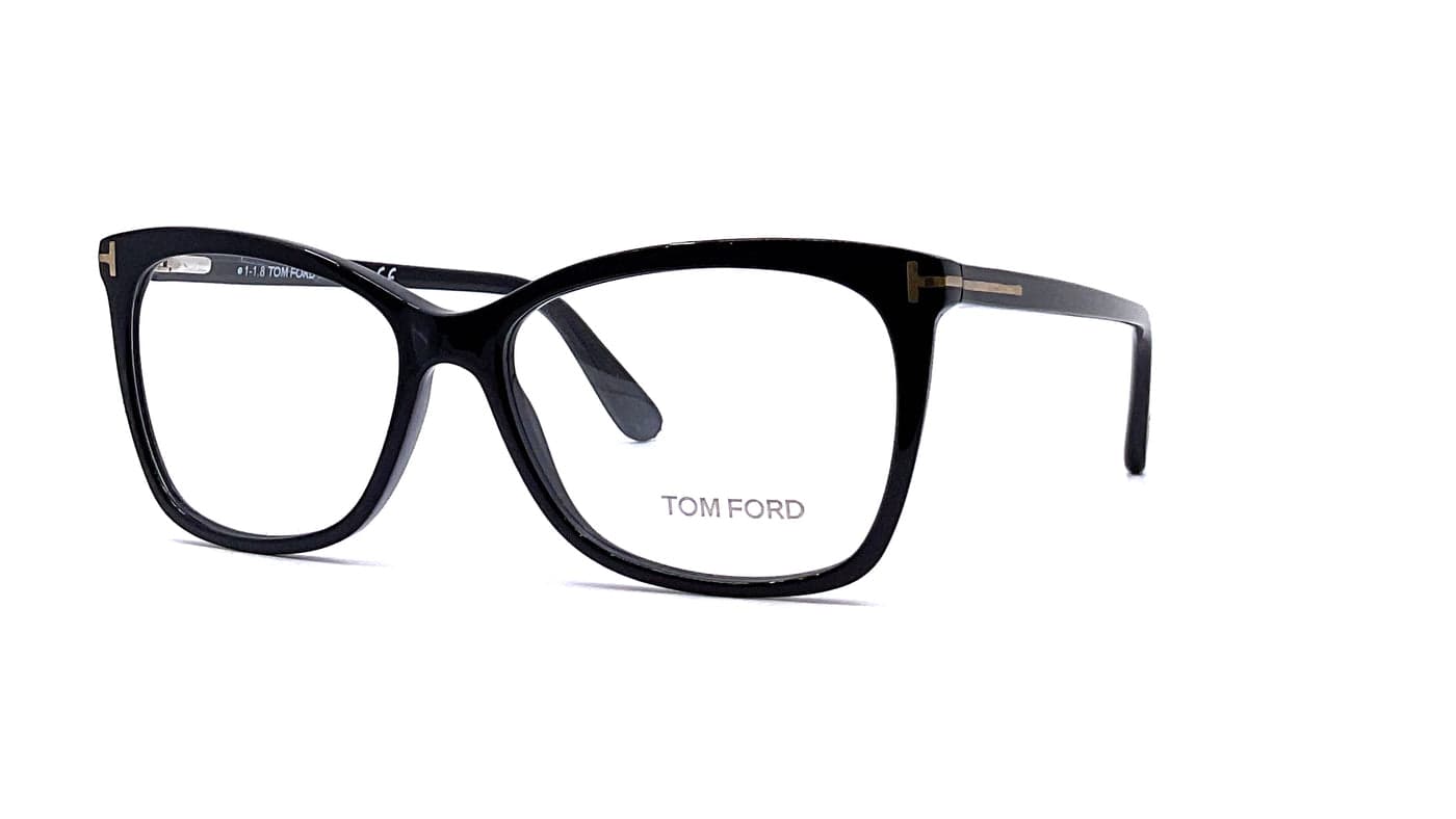 Tom Ford - Thin Butterfly Opticals TF5514 (Shiny Black)