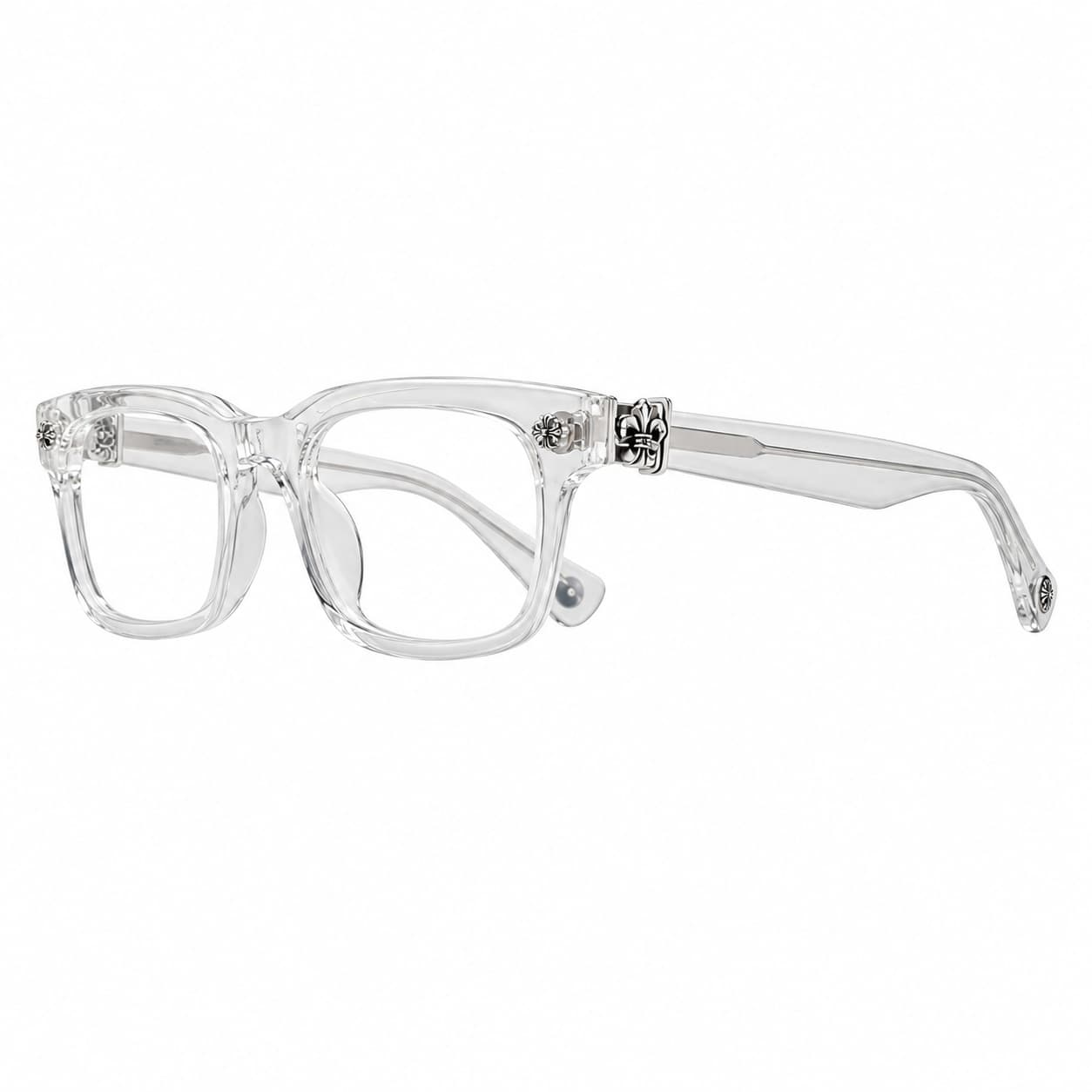 Chrome Hearts Sunglasses Model Cox Ucker Clear / Silver