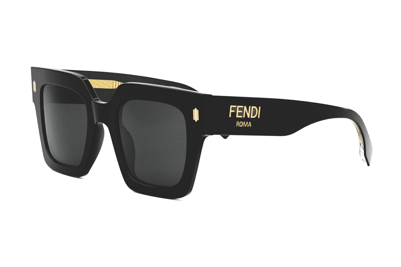 Fendi - Roma Mask Square Sunglasses