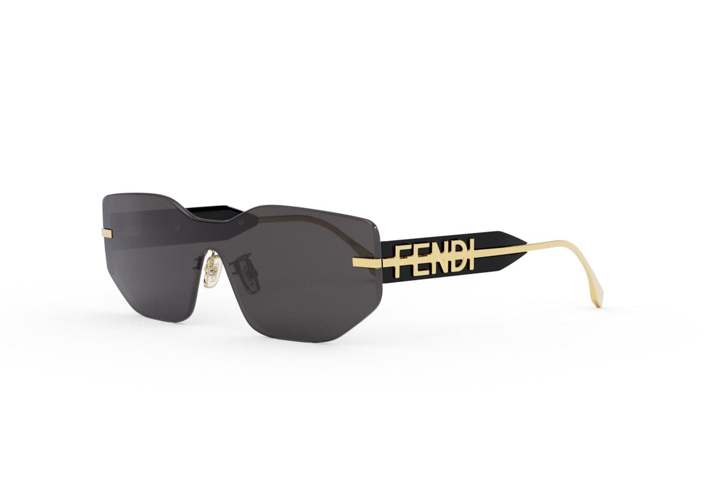 Fendi - Shield Navigator Sunglasses
